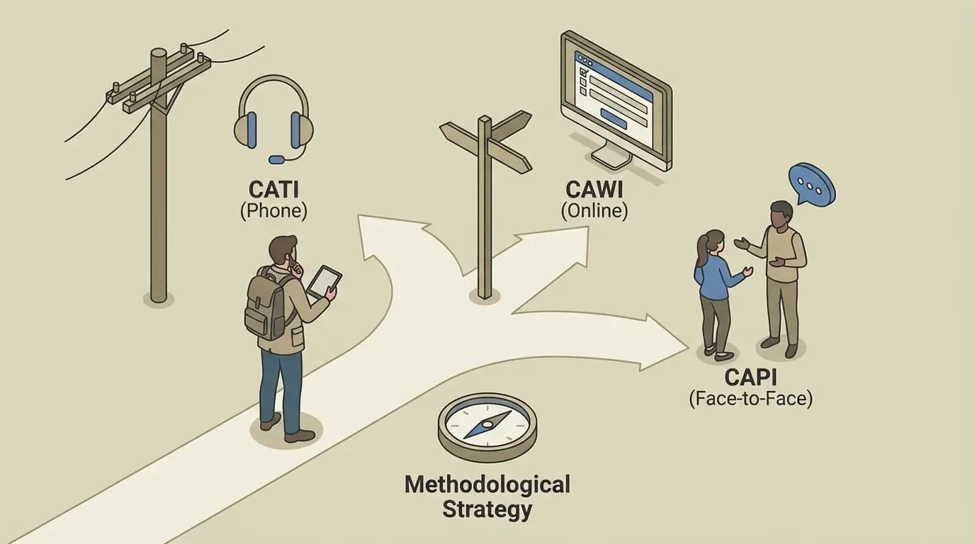 CATI, CAWI and CAPI: A Practical Guide to Choosing the Right Methodology